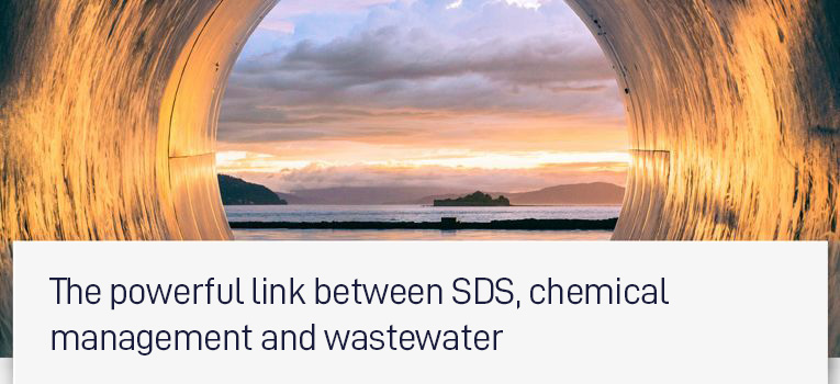 The powerful link between SDS, chemical management and wastewater banner